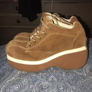Vintage platform shoes